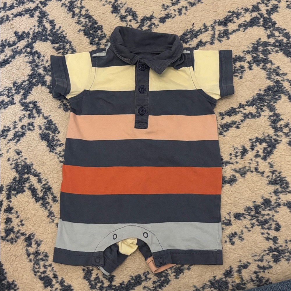Tea Collection Polo Romper